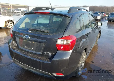 2013 Subaru Impreza 2.0I Sport Limited из США, поврежденный, VIN JF1GPAS63DH808194